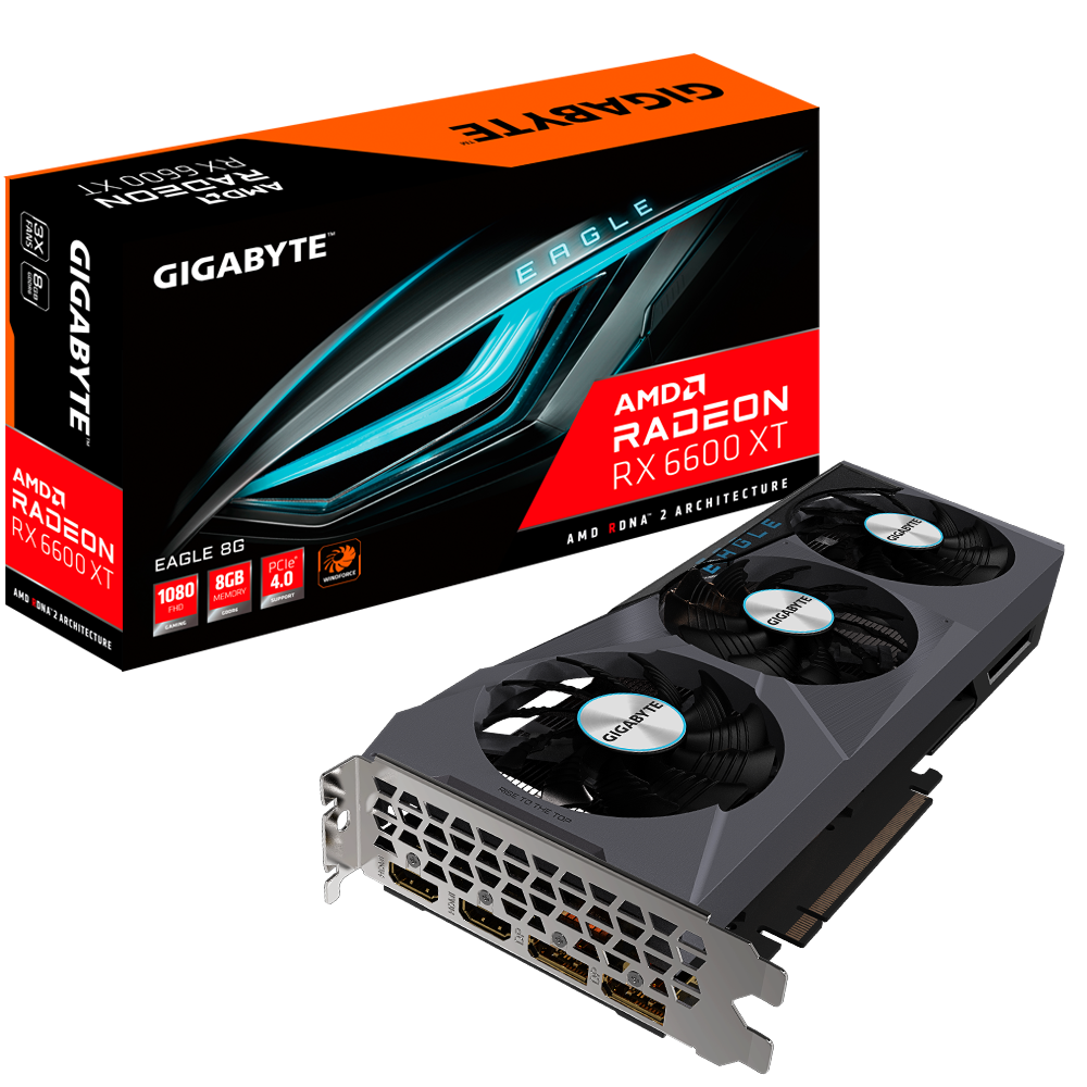 GIGABYTE RX 6600 XT EAGLE 0d5e0